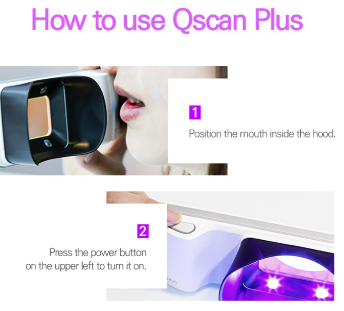 QScan Plus-UV plaque detector