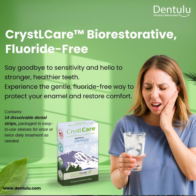 CrystLCare™ Biorestorative Fluoride-Free (Bulk Orders 10 or 25 units)