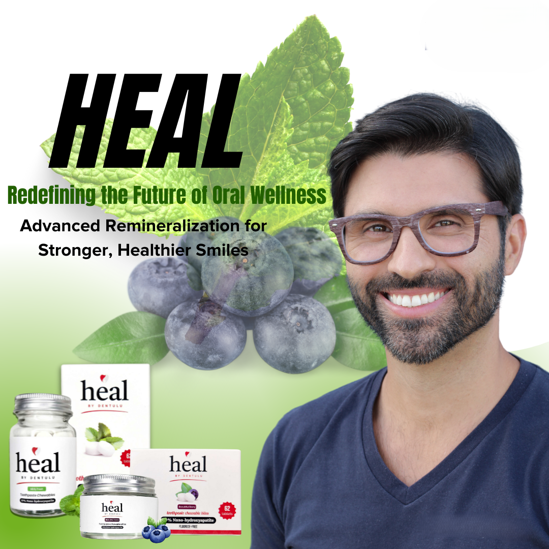 HEAL- Compact Toothpaste Chewable Bites- (Bulk order of 12)