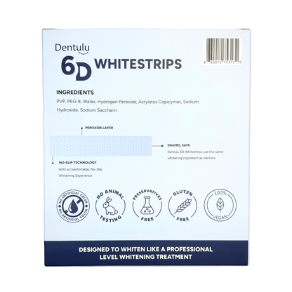 Dentulu 6D Whitestrips - Dental Whitening Kit