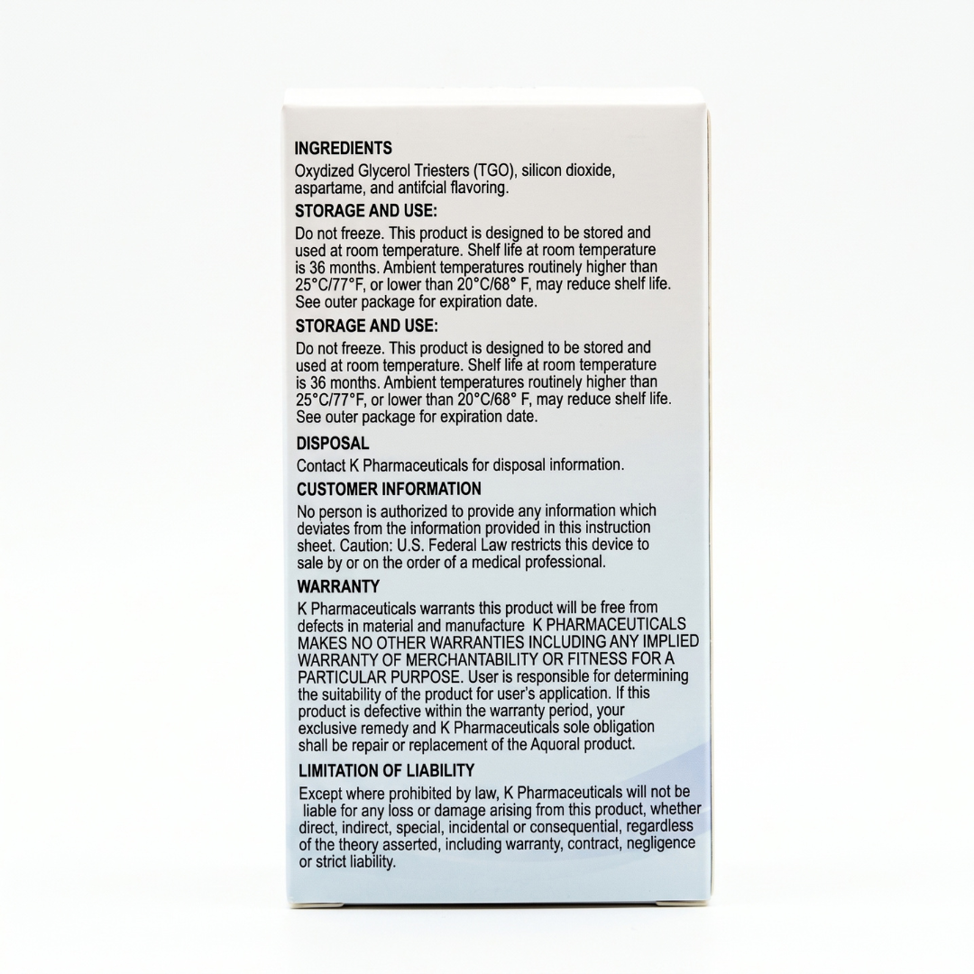 Aquoral Protective Oral Spray Long-lasting Dry Mouth Relief