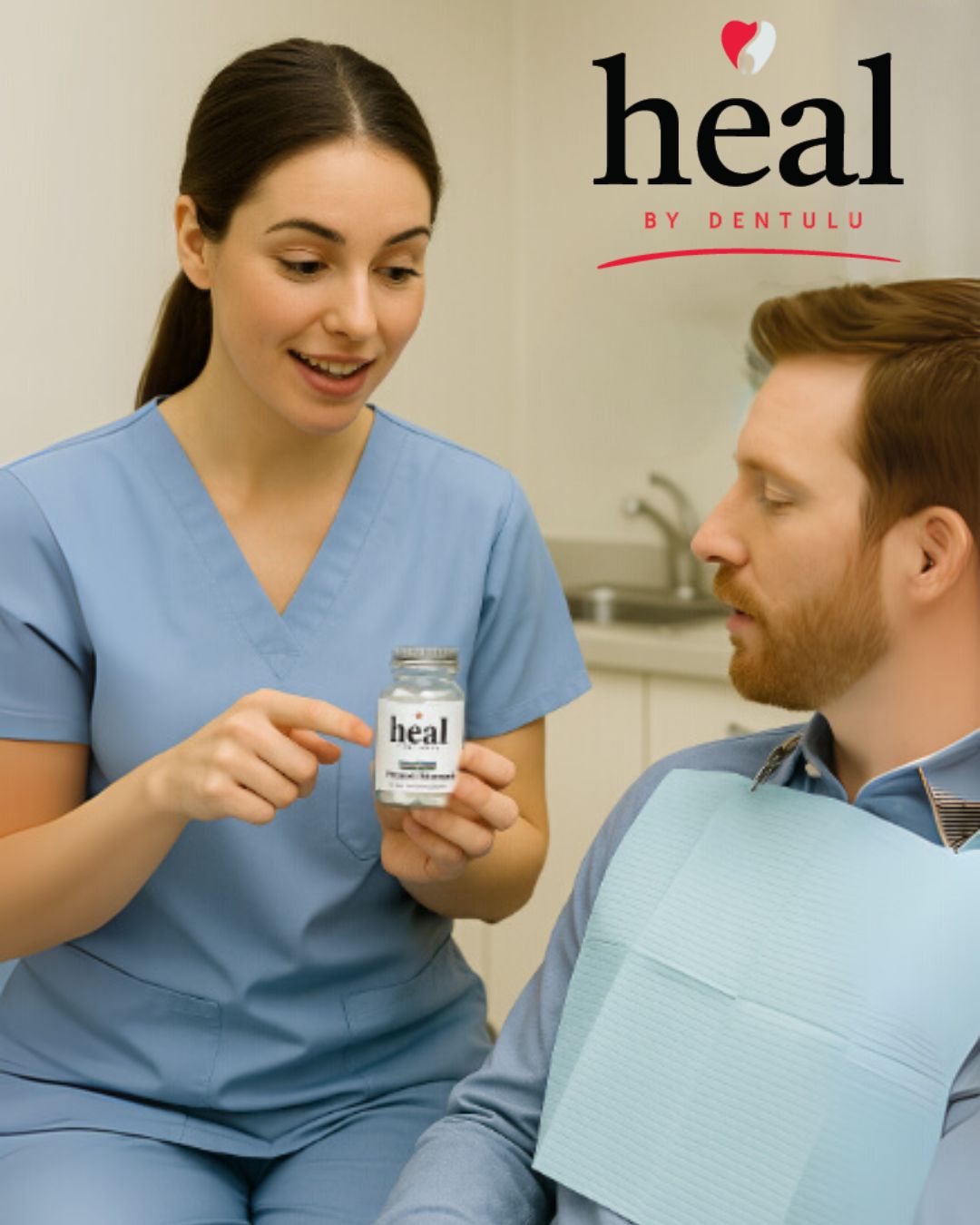Heal- Toothpaste Chewable Bites (Bulk order of 12)