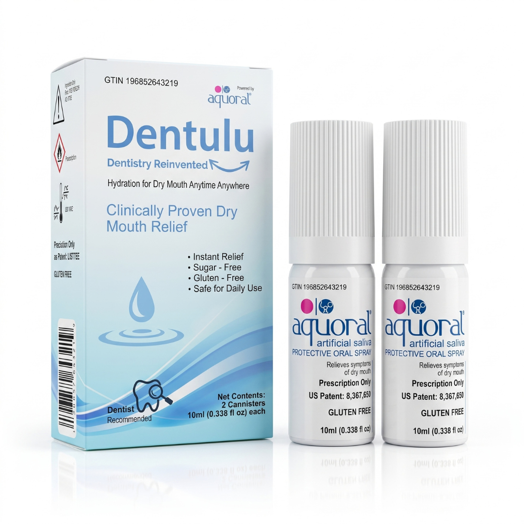 Aquoral Protective Oral Spray Long-lasting Dry Mouth Relief