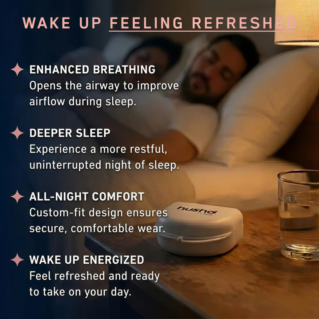 hushd™ Avera Anti-Snoring Mouthpiece | Custom-Fit Sleep Appliance