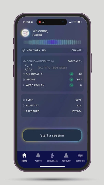SONU Band- Wearable Sound Therapy Device
